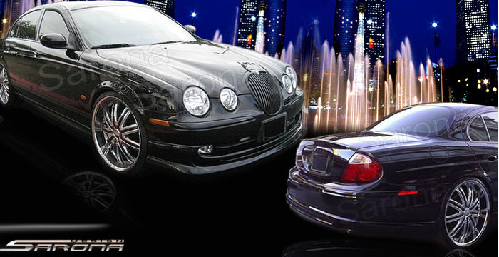 Custom Jaguar S Type  Sedan Body Kit (2000 - 2004) - $1190.00 (Manufacturer Sarona, Part #JG-006-KT)